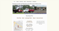 Desktop Screenshot of kearneylandscapematerials.com