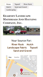 Mobile Screenshot of kearneylandscapematerials.com